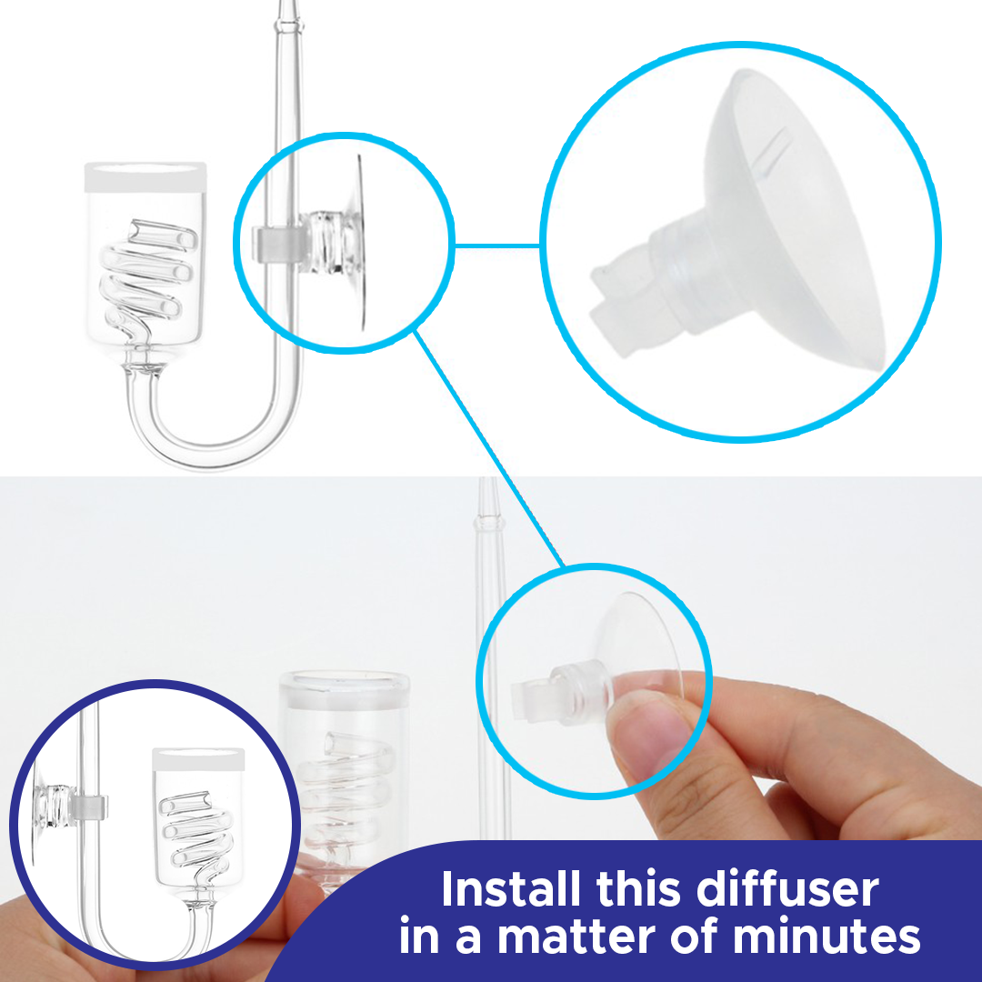 Bubble+ CO2 Aquarium Diffuser
