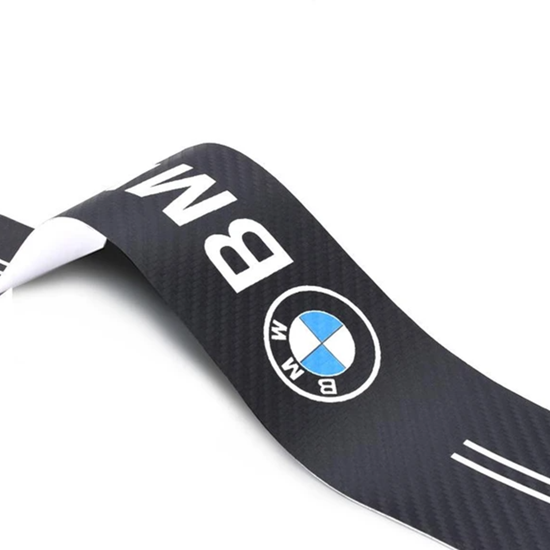 CarMax Carbon Fiber Door Sill Protector Sticker