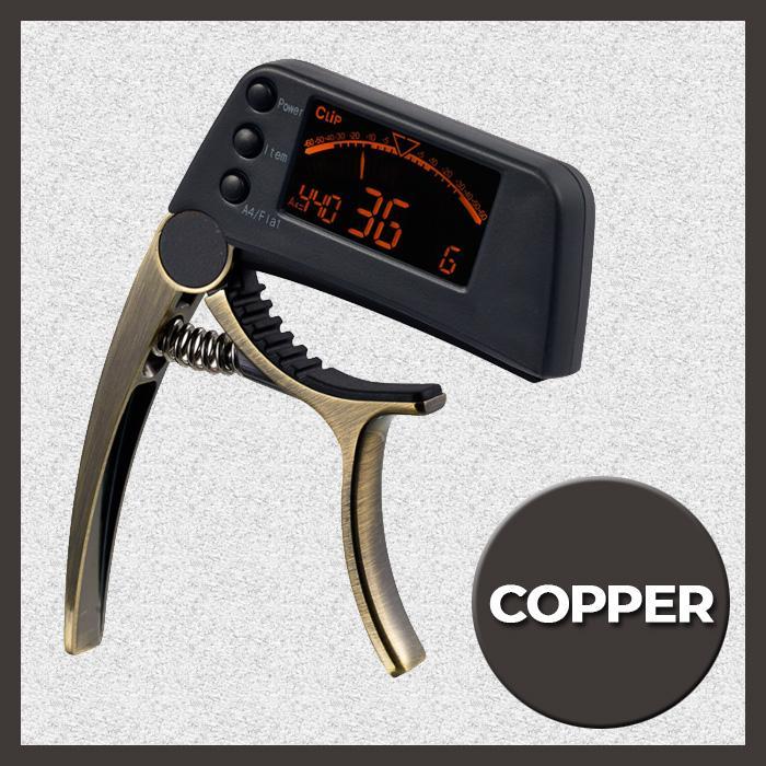 Digital Guitar Capo & Tuner with LCD Display