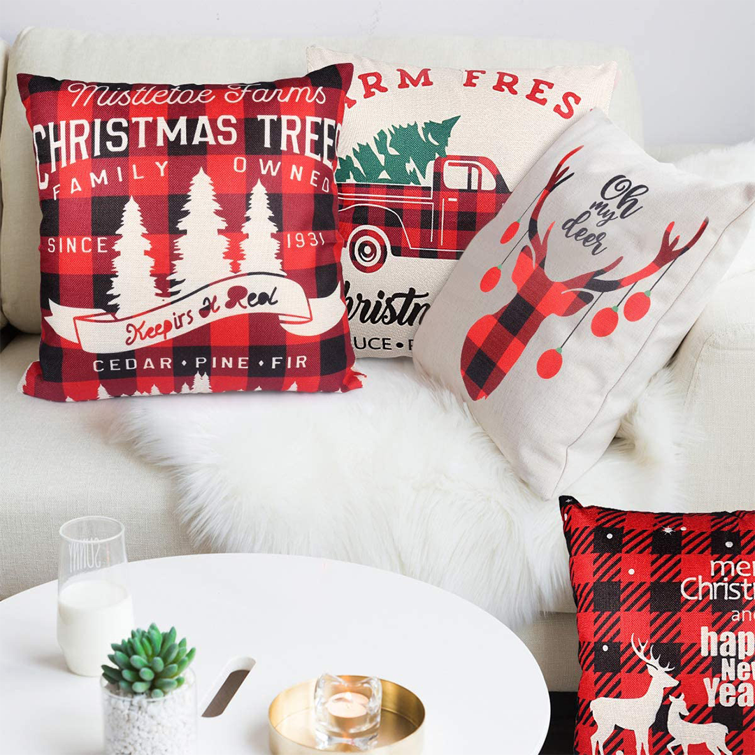 DECORate Christmas Theme Pillowcase