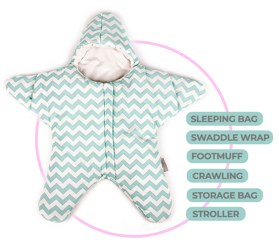 BabyStar™ Baby Sleeping & Crawling Bag