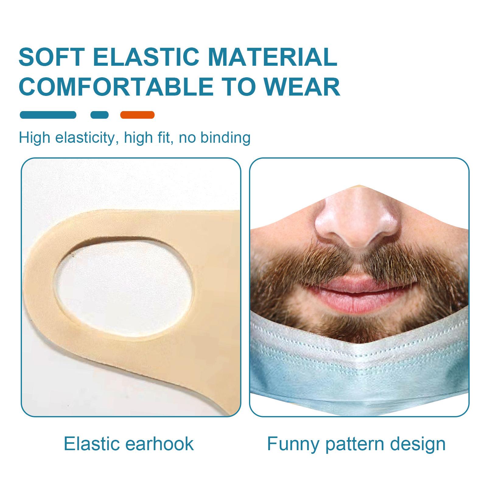 Funny Realistic Face Mask