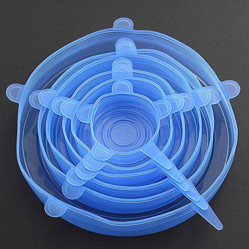 Reusable Stretch n' Seal Lids - 6 Piece Set