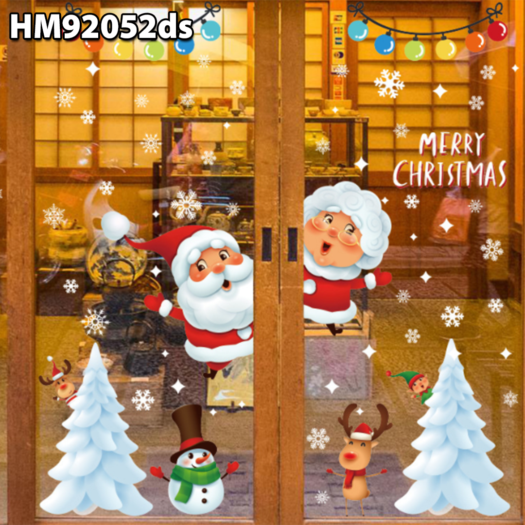 DecoSticker Christmas Window Stickers