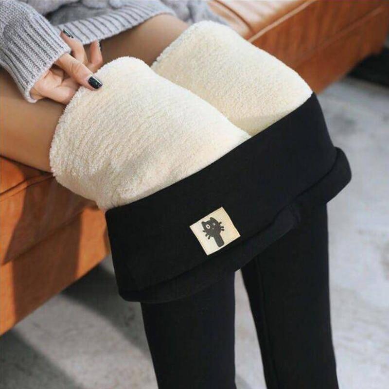 Winter Women Warm Leggings Warm