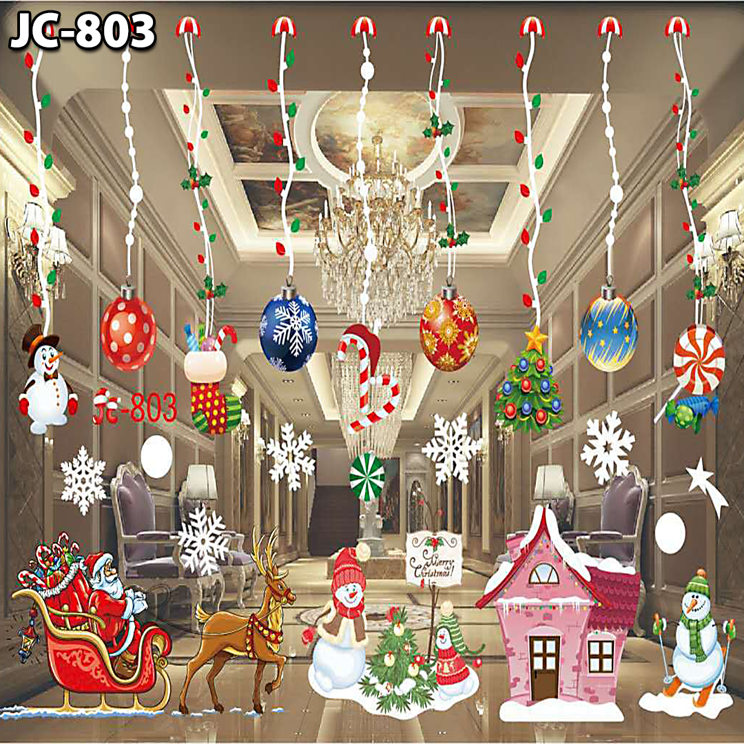 DecoSticker Christmas Window Stickers