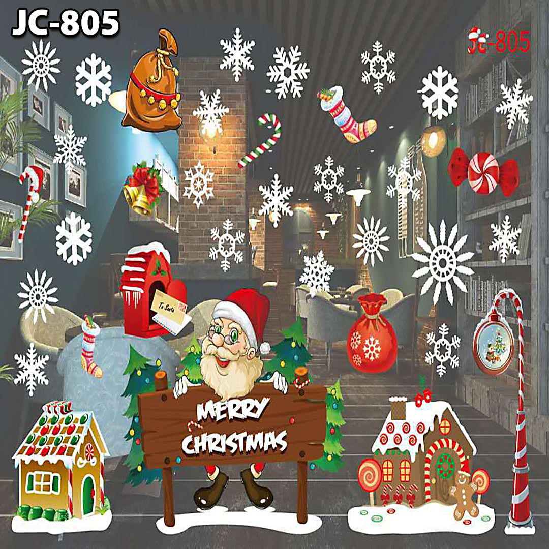 DecoSticker Christmas Window Stickers