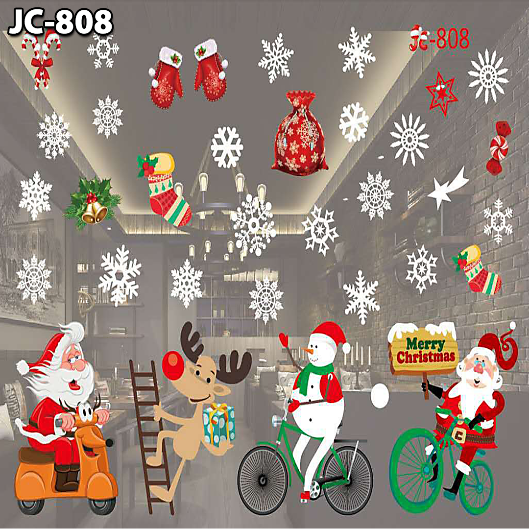 DecoSticker Christmas Window Stickers