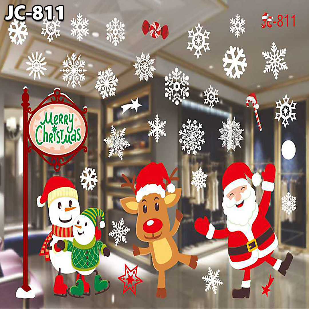 DecoSticker Christmas Window Stickers