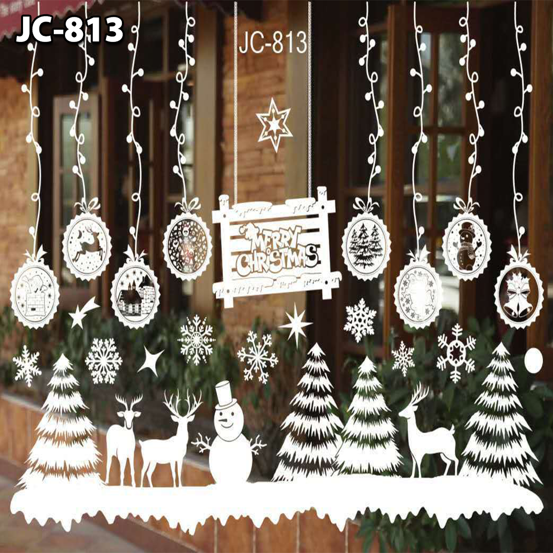 DecoSticker Christmas Window Stickers