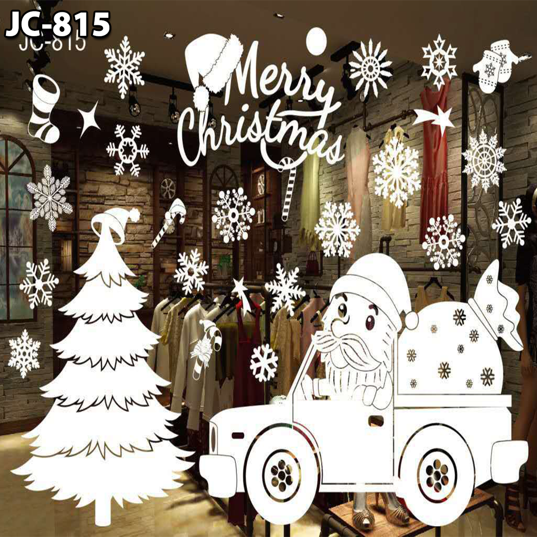 DecoSticker Christmas Window Stickers