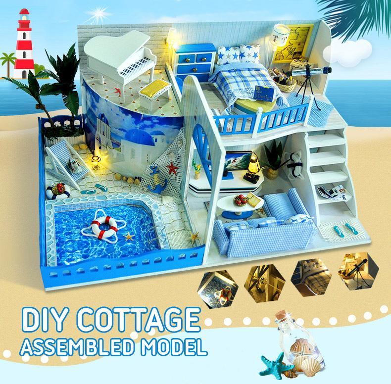 DIY Cottage Assembled Model