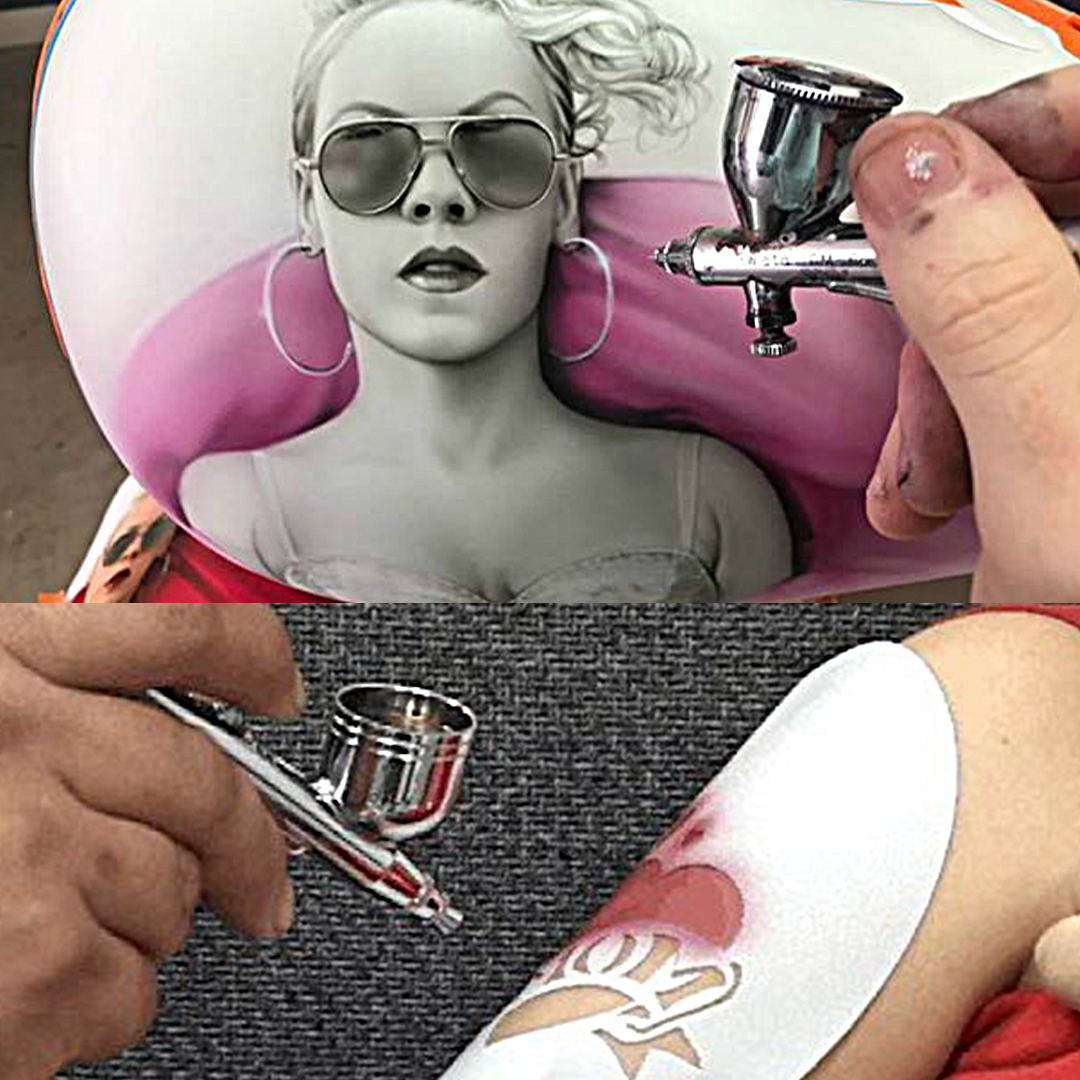 ArtMax Model Paint Portable Airbrush Compressor