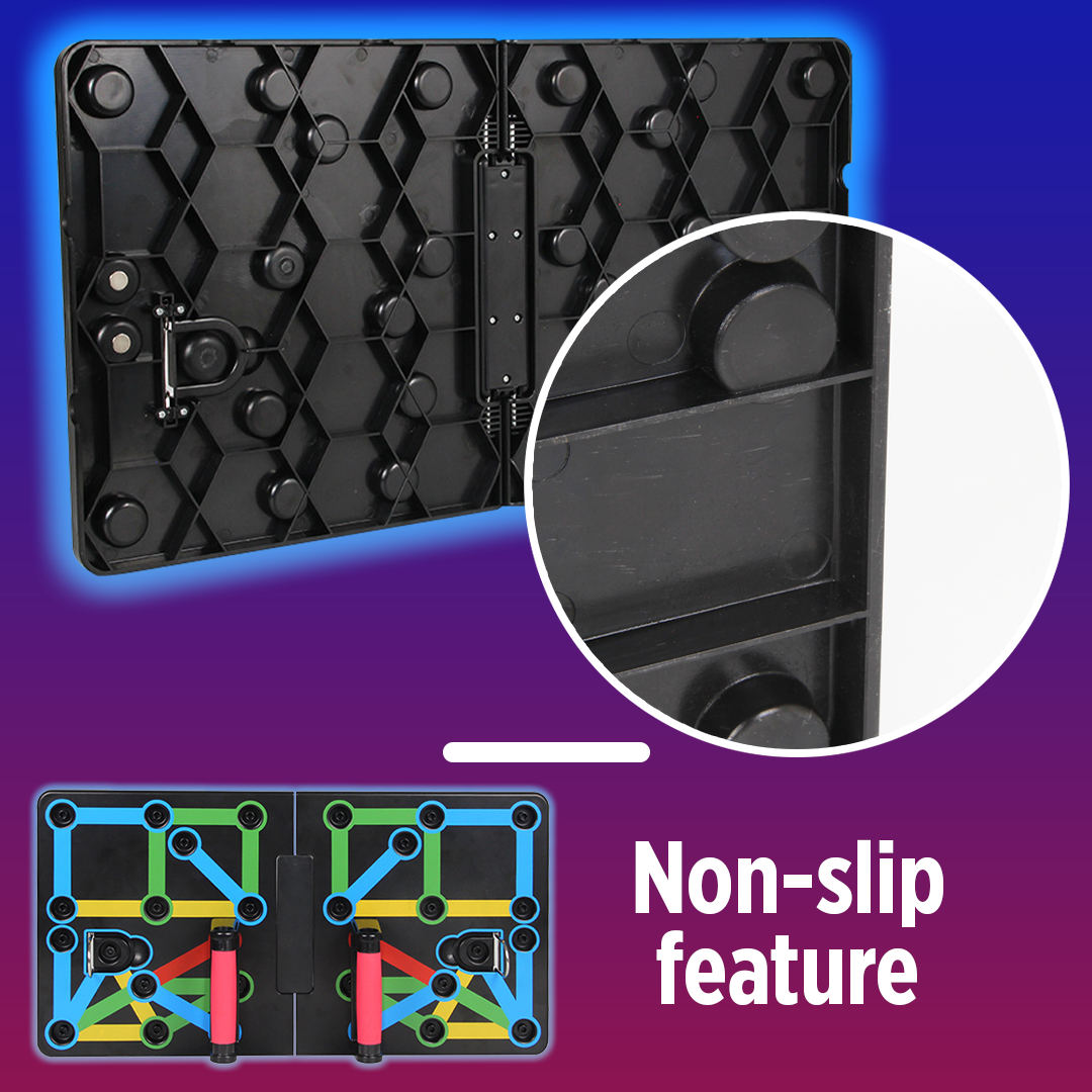 BodyFlex 9-in-1 Foldable Push Up Board