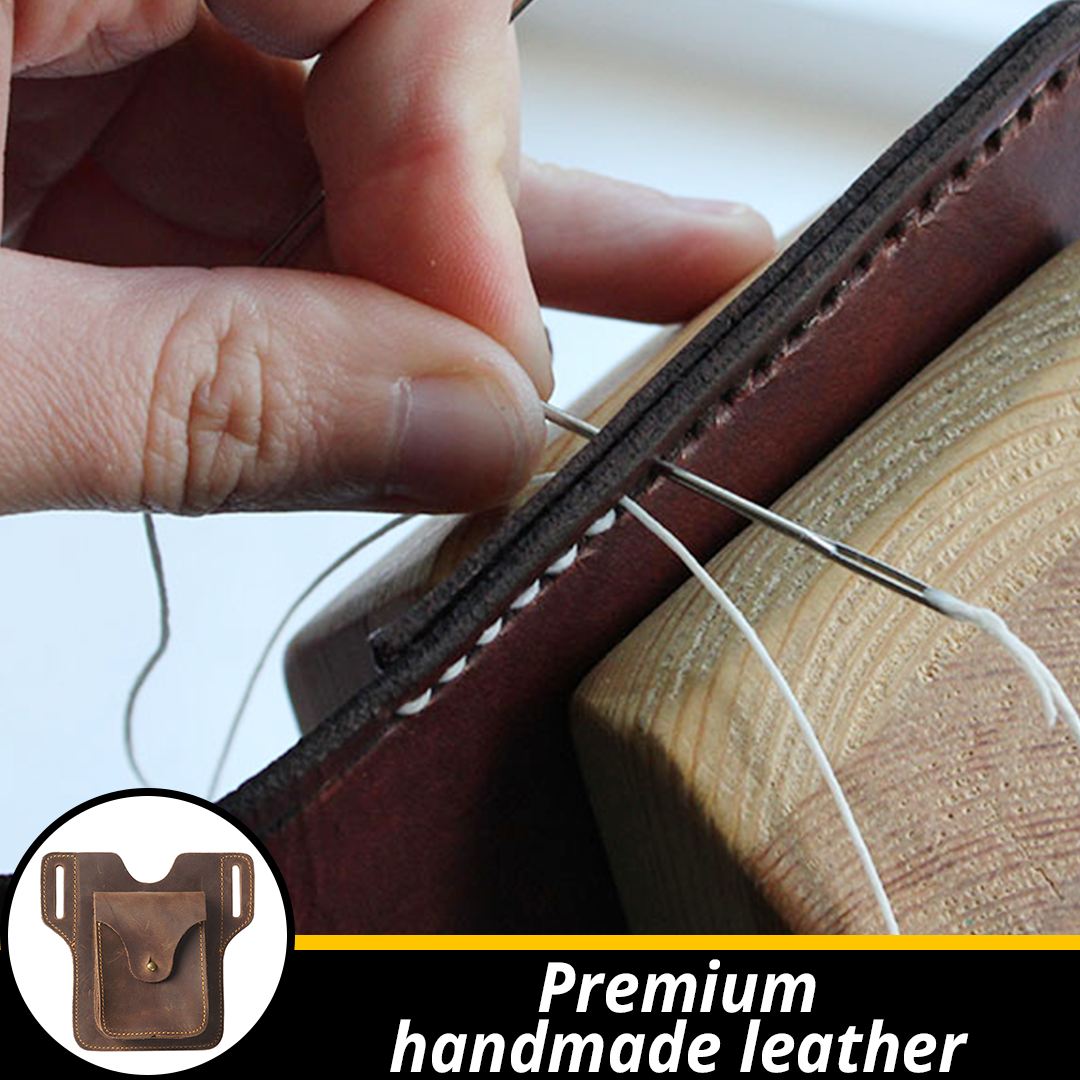 PrimeLeather Phone Storage Belt Bag