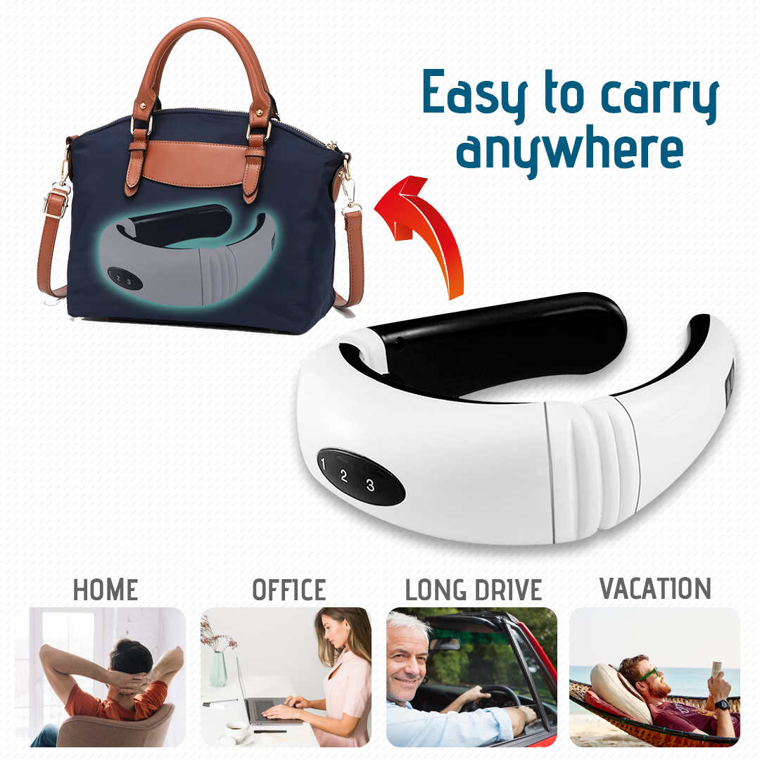 RxMuscle Portable Electric Neck Massager & Heater