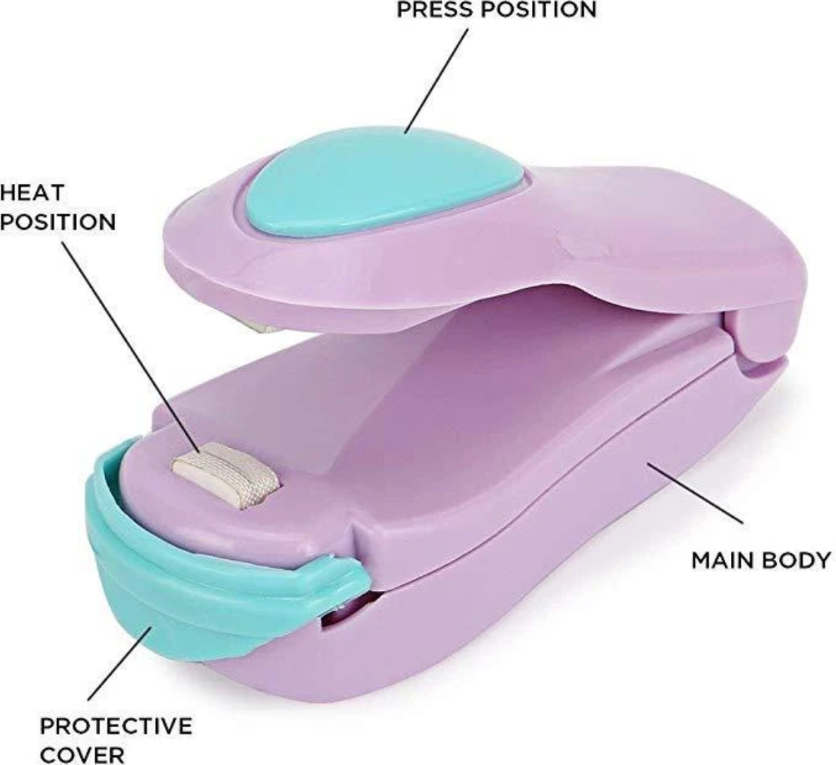 Portable Mini Kitchen Bag Sealer 【50% OFF】