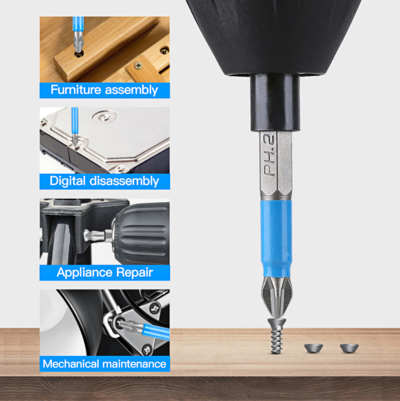 Magnetic Anti-Slip Screw Extractor Set (5pcs)