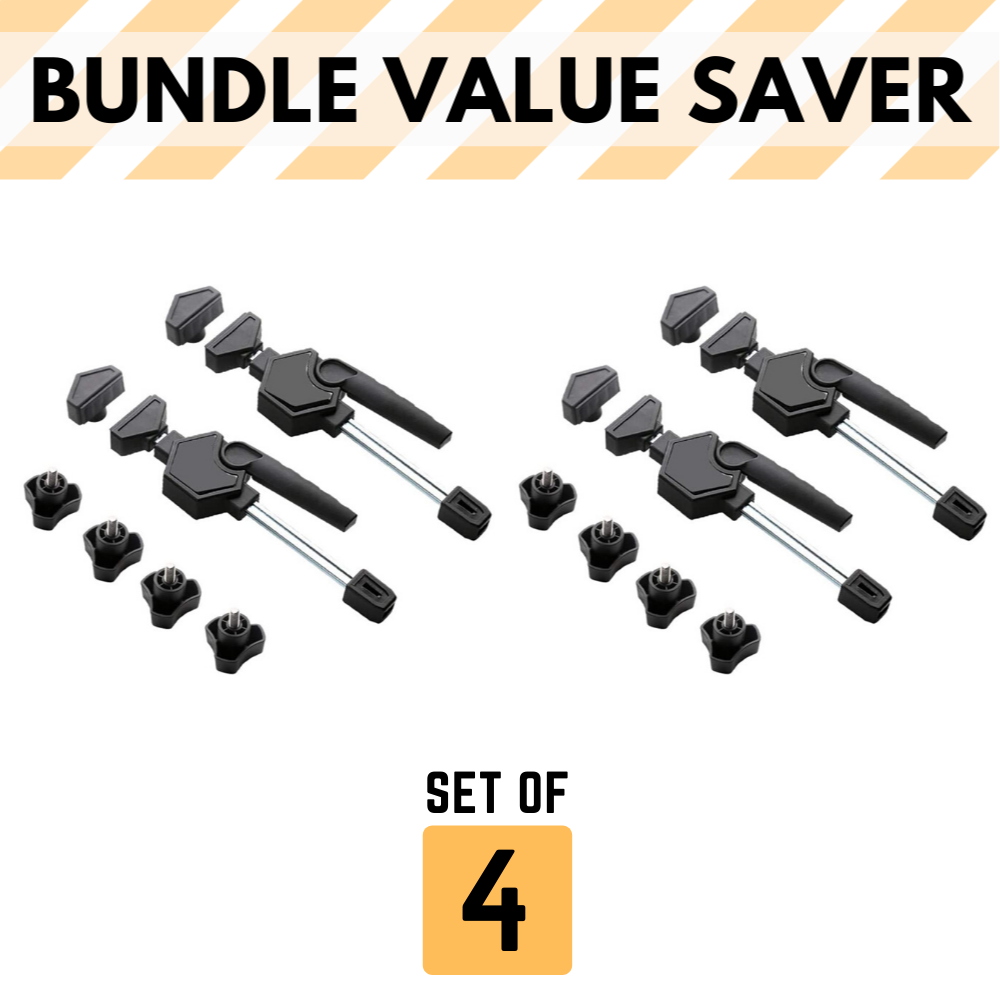 Clamp-Pro™ Woodworking Fast Fixed Clip Clamp