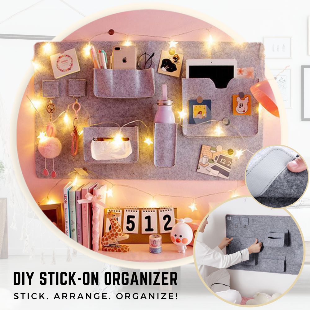 DIY Wall Felt Organizer