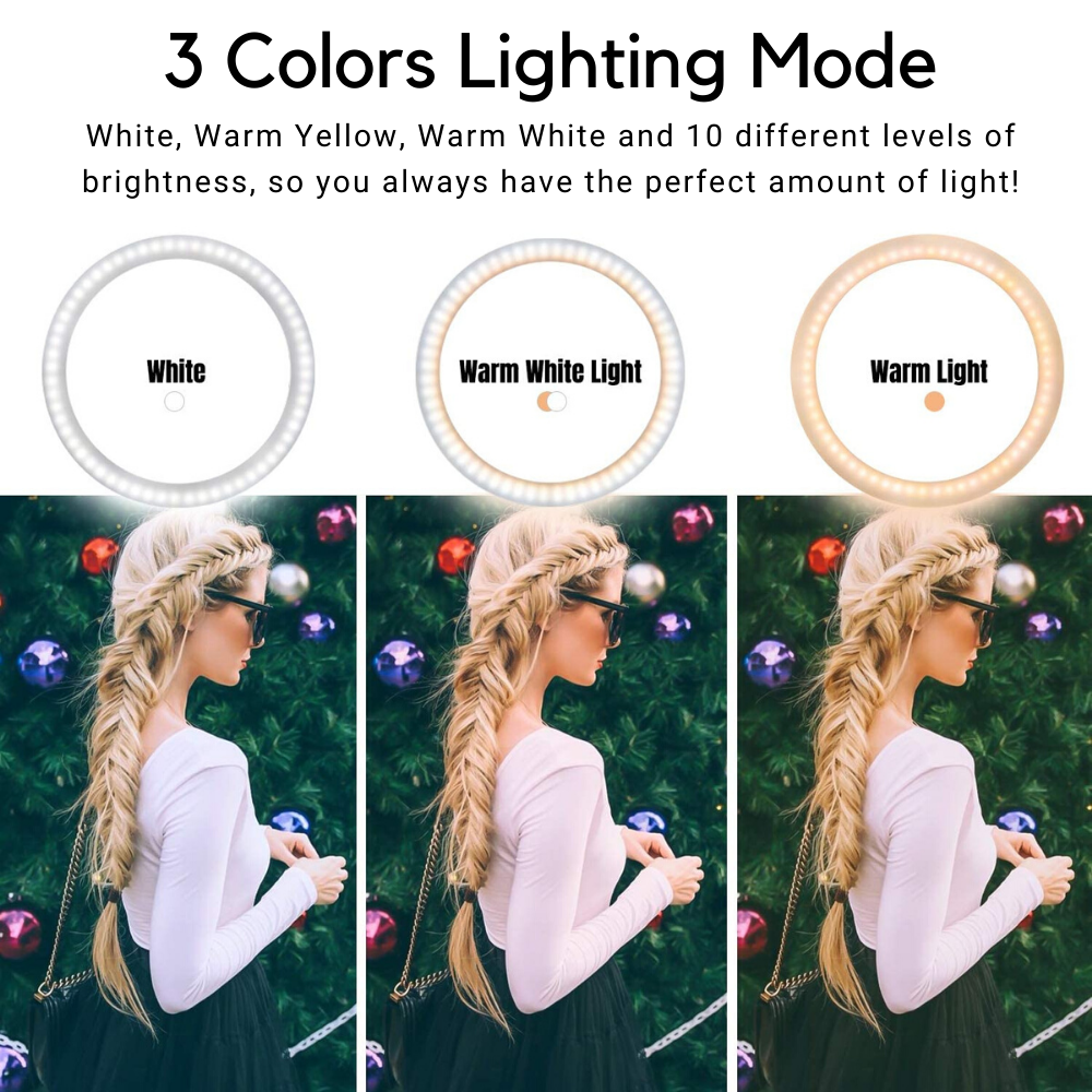 BeautyLight™ Upgraded Selfie Ring Light
