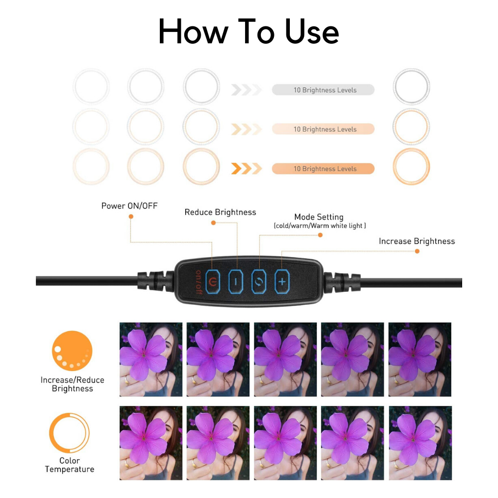 BeautyLight™ Upgraded Selfie Ring Light