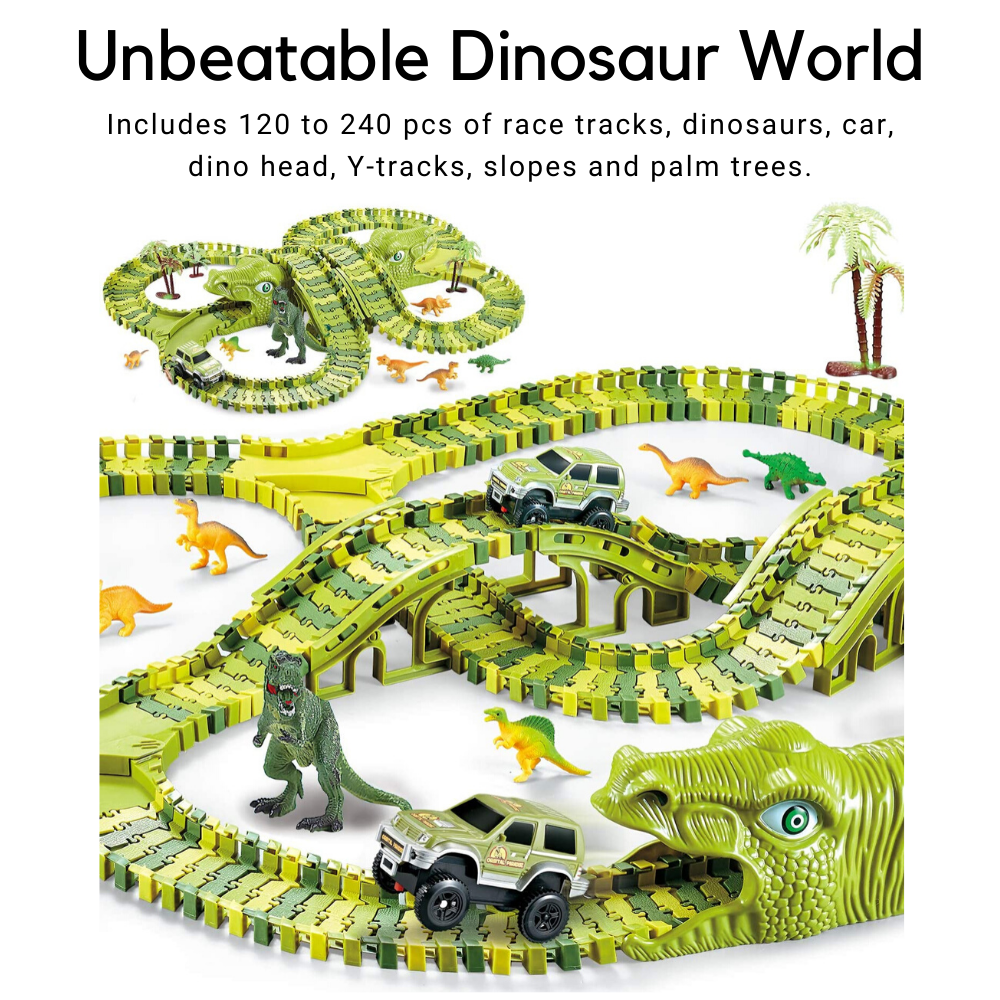 Dino-Race™ Dinosaur Car Track