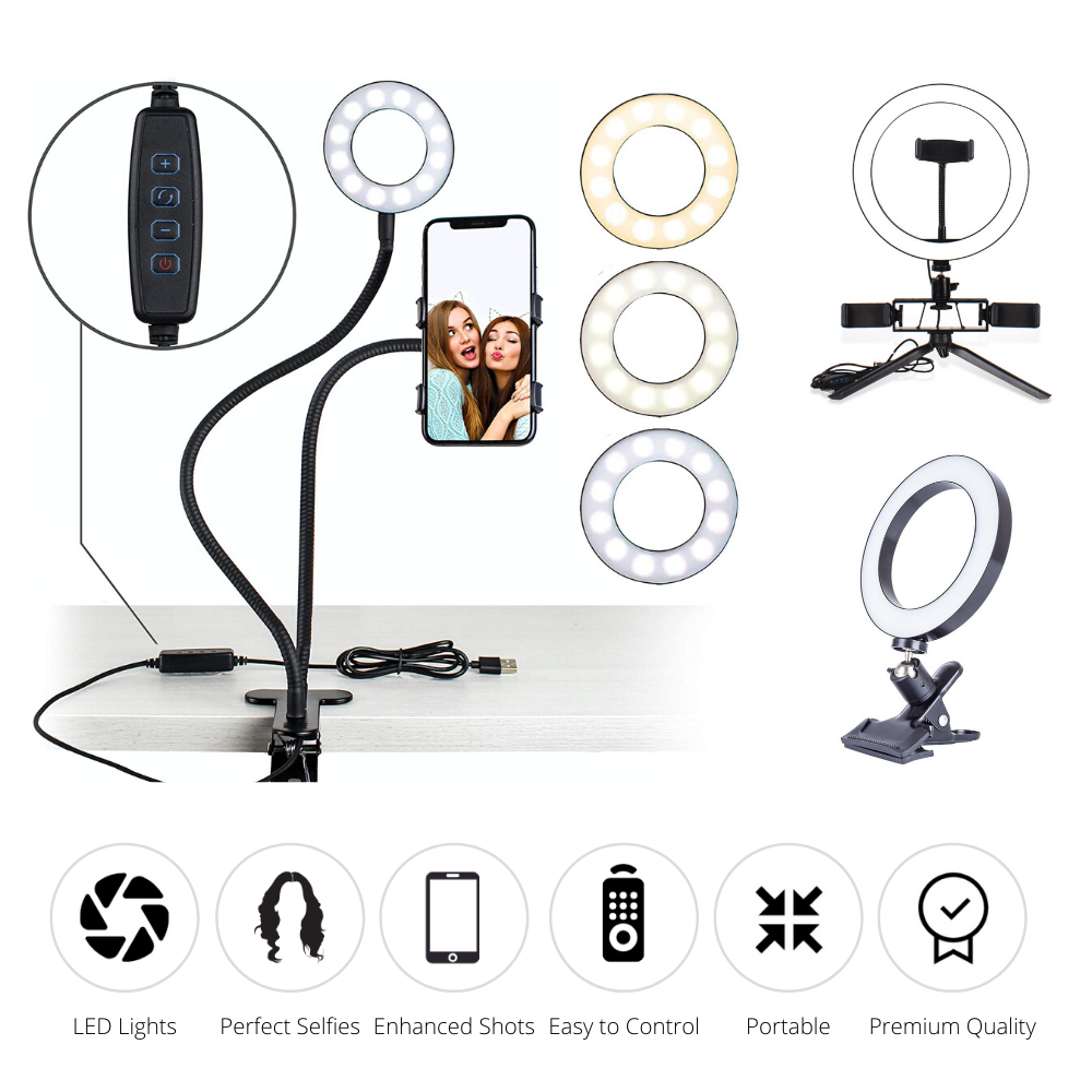 BeautyLight™ Upgraded Selfie Ring Light