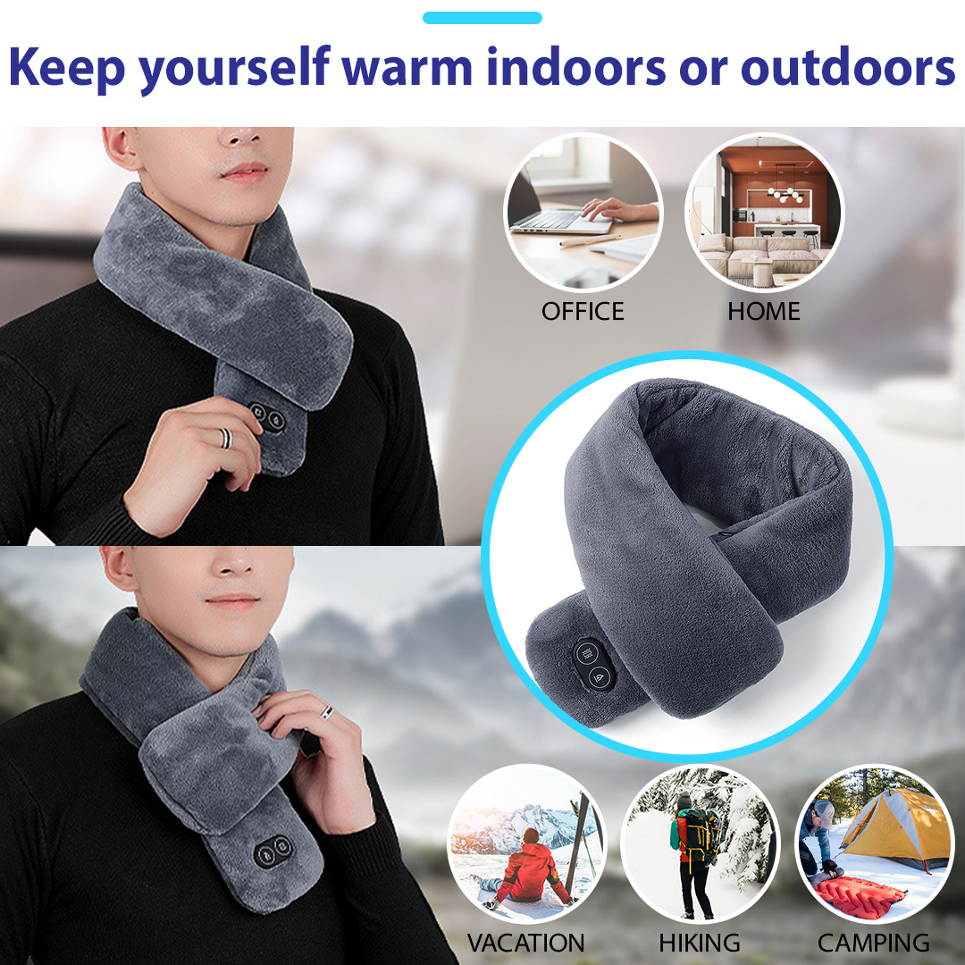 YHZY USB Heating Neck Massage Scarf