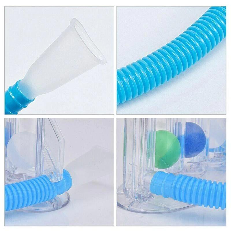 R8SP2Y Three-ball Meter Spirometry Breathing Exerciser