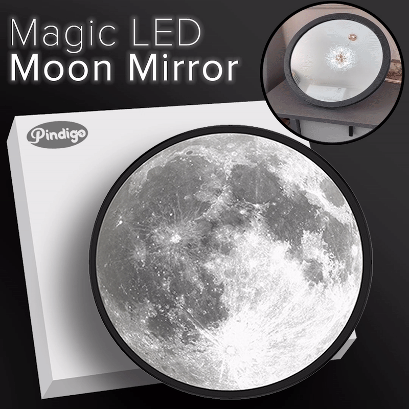 Magic Moon LED Mirror