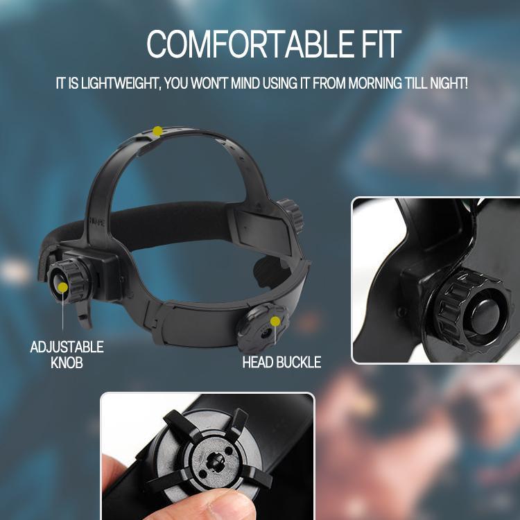 Auto-Dim Solar Welding Helmet