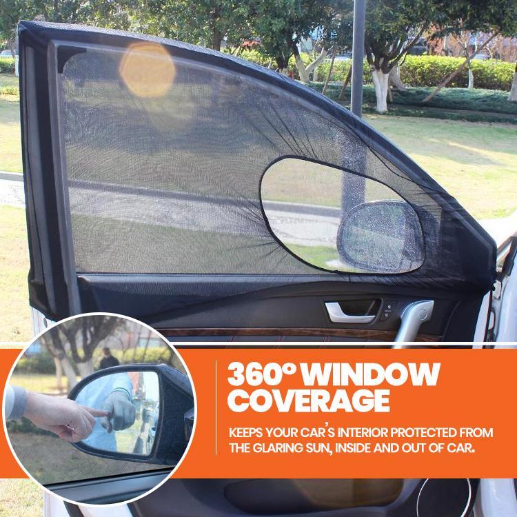 Car Door Window Mesh Sunshade