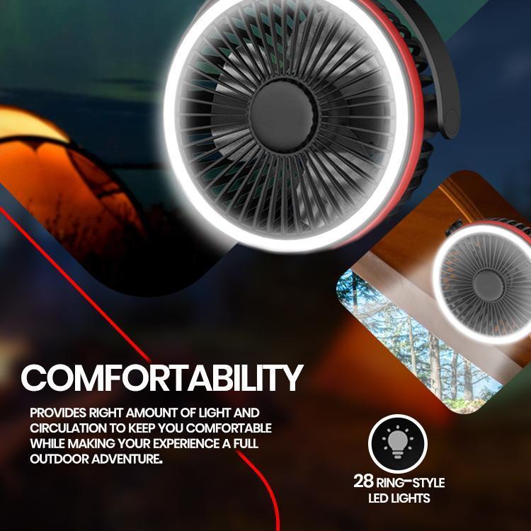 Clip-on Camping Fan™ LED Light