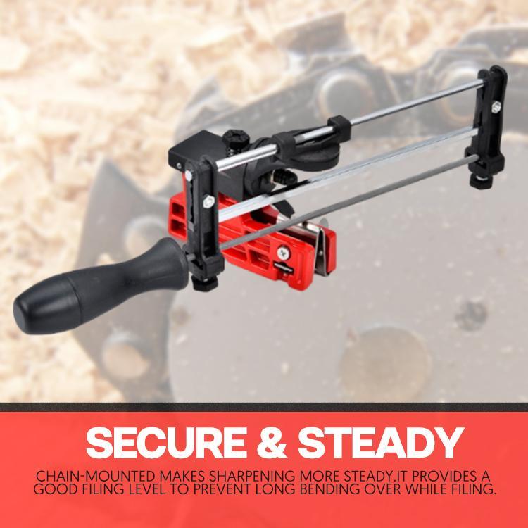 Bar Mounted Manual Chain Filing Guide