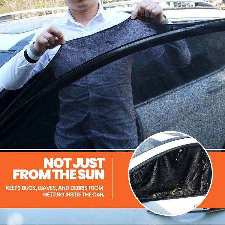 Car Door Window Mesh Sunshade