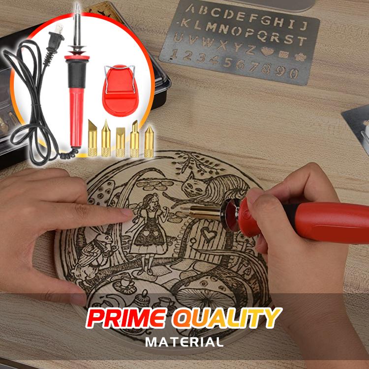 ArtSupreme Canvas Pyrography Set