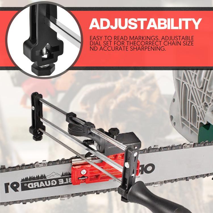 Bar Mounted Manual Chain Filing Guide