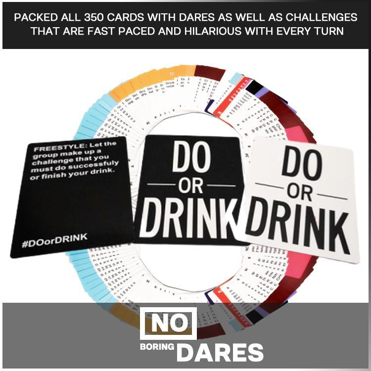 Do Or Drink Party Card Game