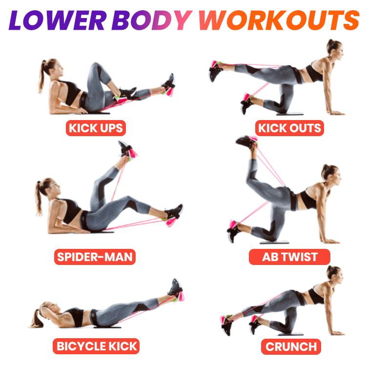 PlumpCheeks Butt Toning Resistance Bands