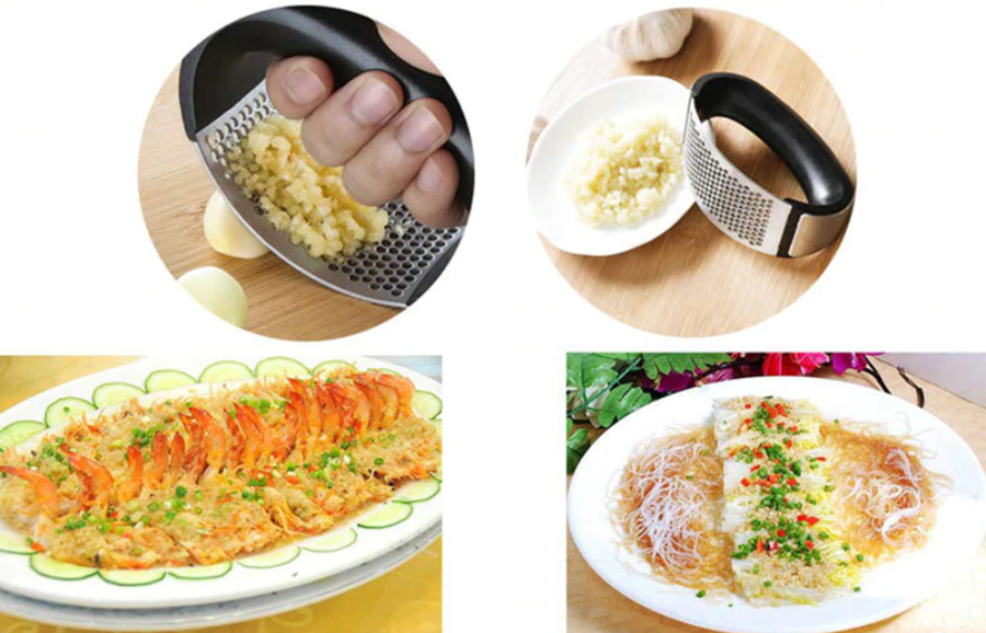 Magic Press™ Stainless Steel Garlic Press