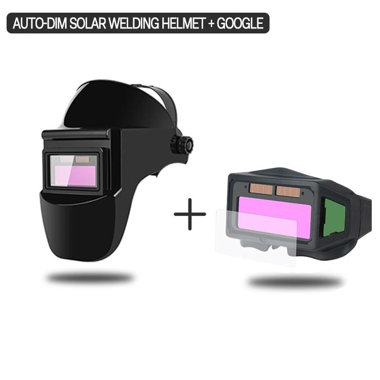 Auto-Dim Solar Welding Helmet