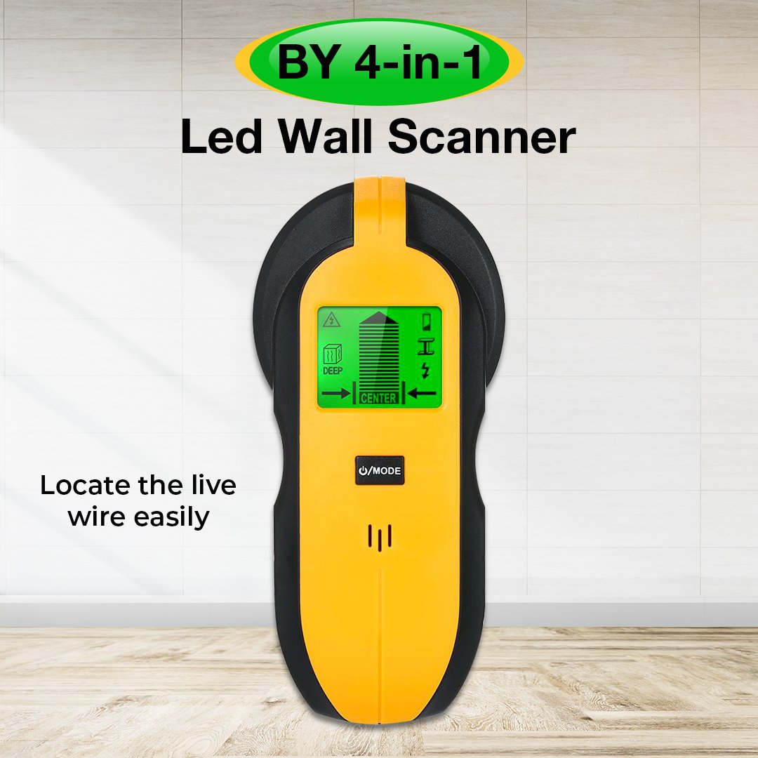 BY 4-in-1 LED Wall Scanner
