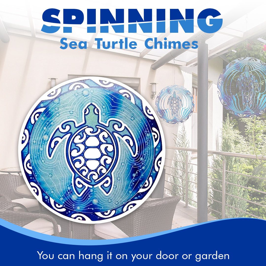 CLAD Sea Turtle Wind Spinner