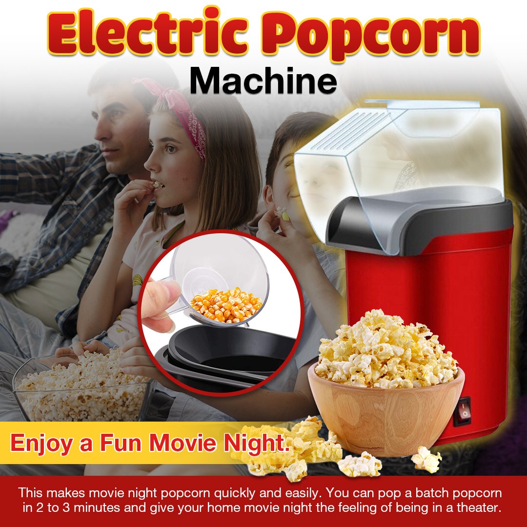 DELIGHTS™️ DIY Portable Popcorn Machine