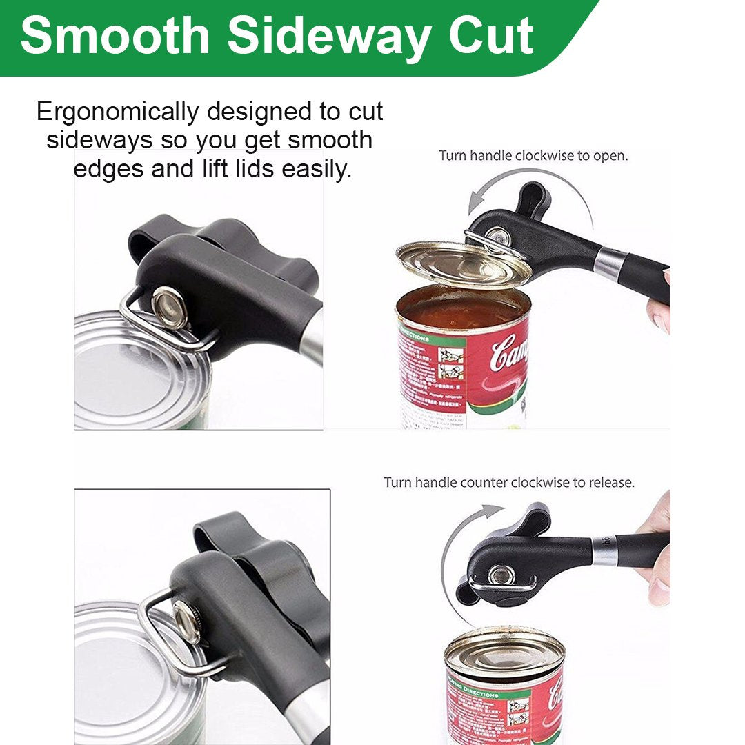 Quick Glides Smooth Side Cut Can Opener