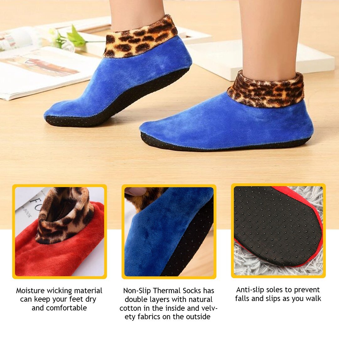 Co-Z Indoor Non-Slip Thermal Socks