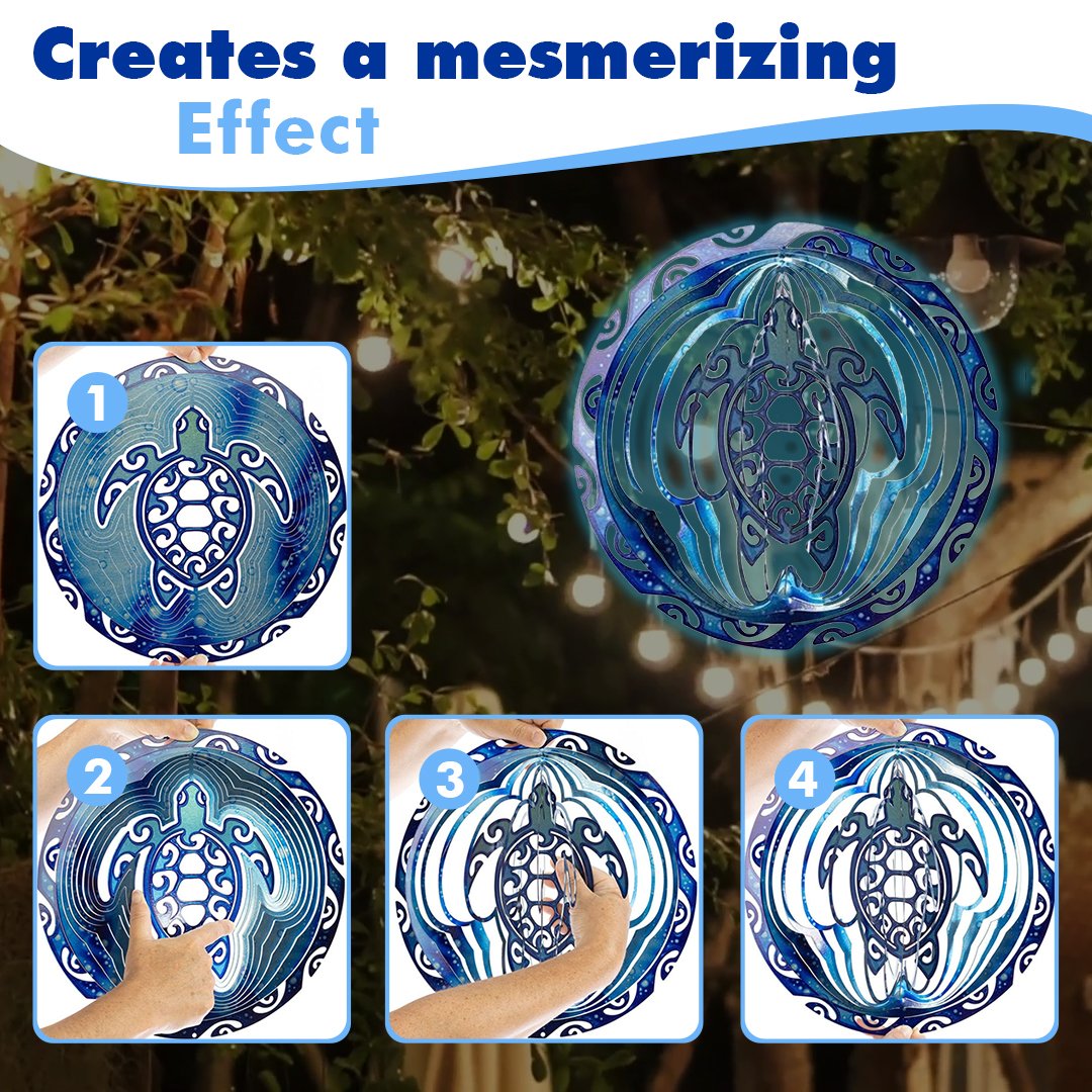 CLAD Sea Turtle Wind Spinner