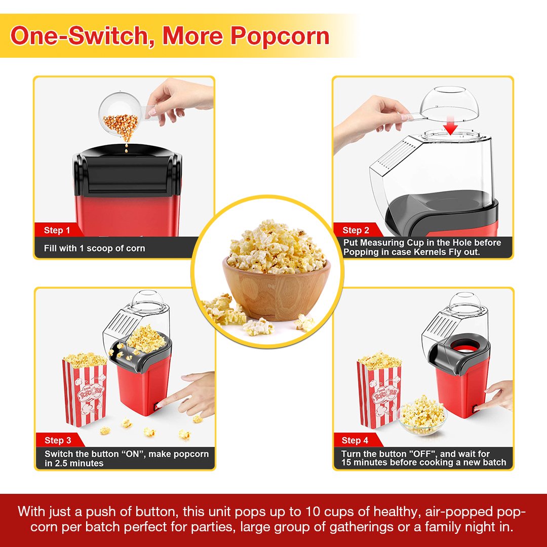DELIGHTS™️ DIY Portable Popcorn Machine