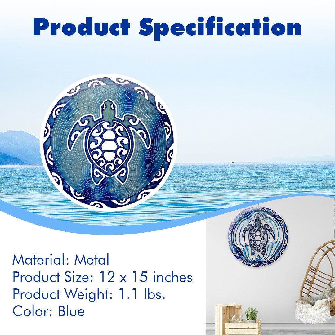 CLAD Sea Turtle Wind Spinner